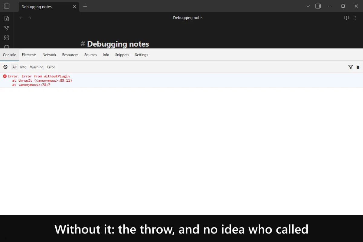 Advanced Debug Mode screenshot