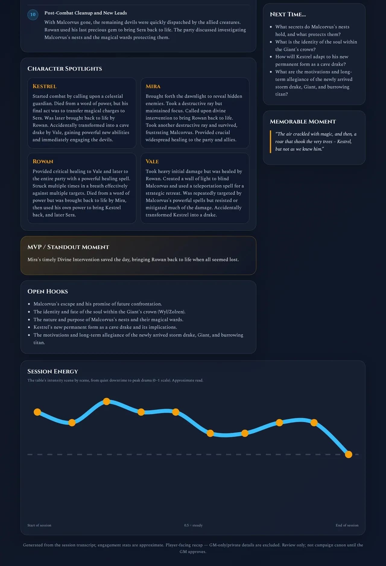 Recap Raven screenshot