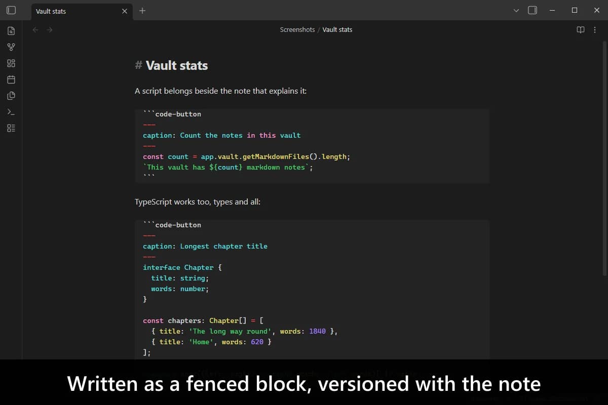 CodeScript Toolkit screenshot