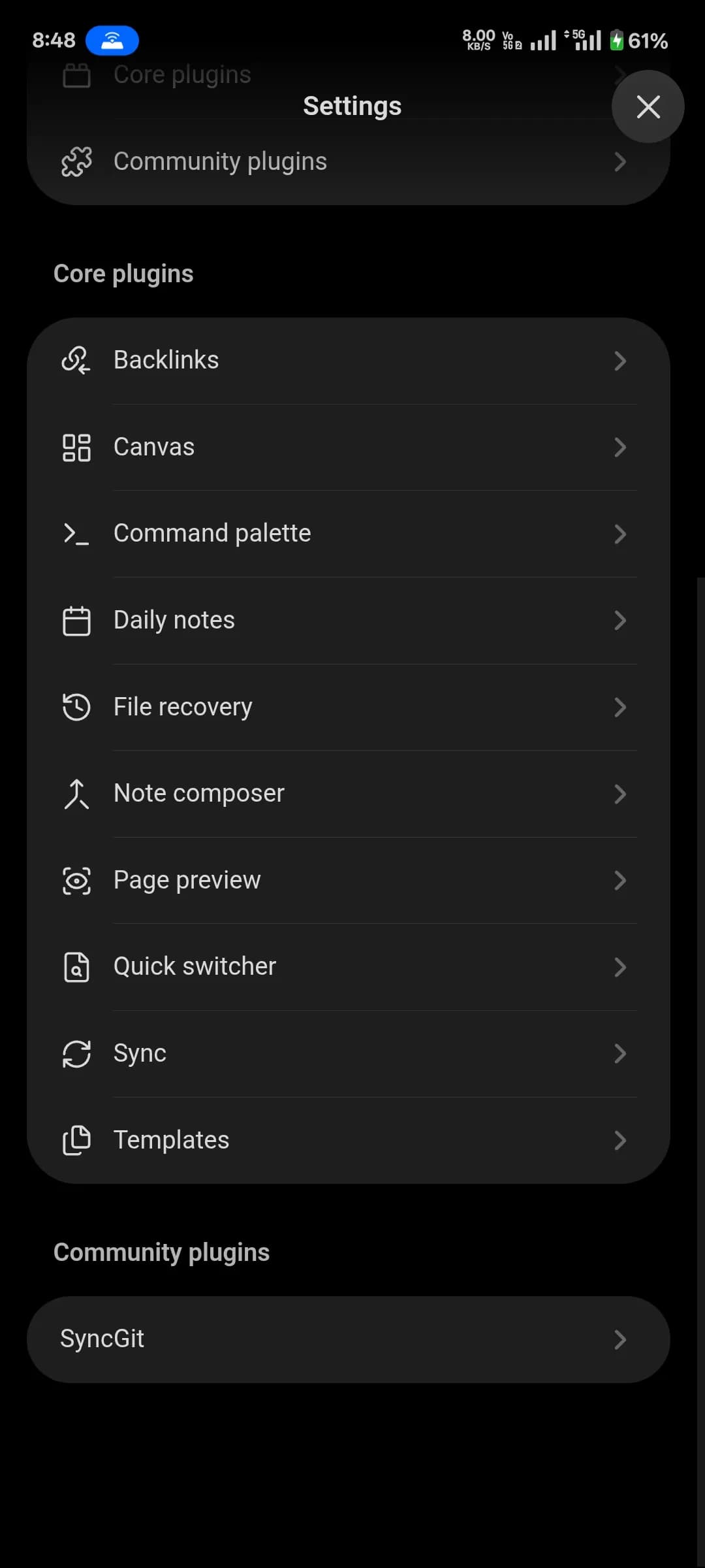SyncGit screenshot