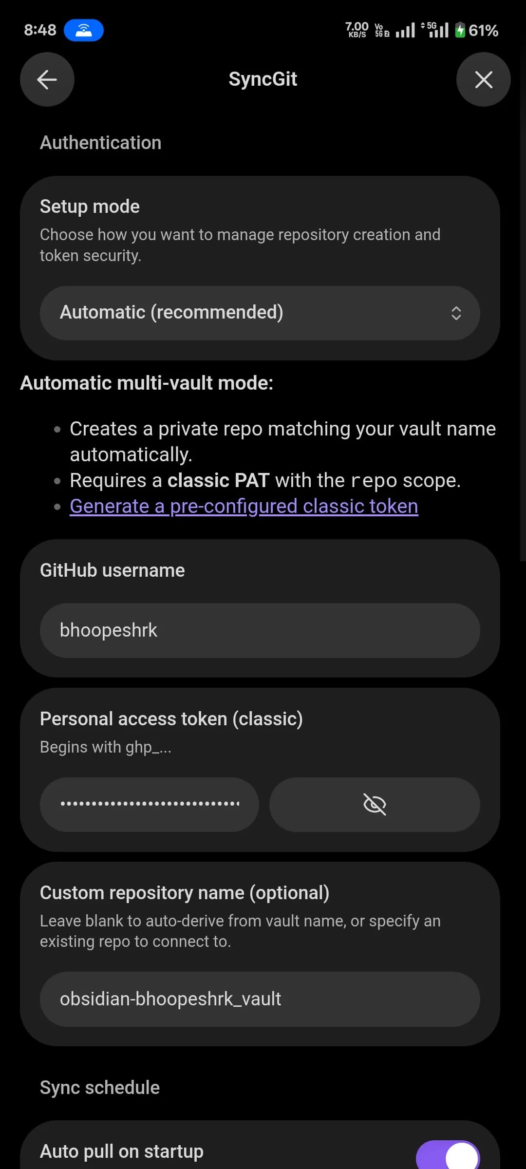 SyncGit screenshot
