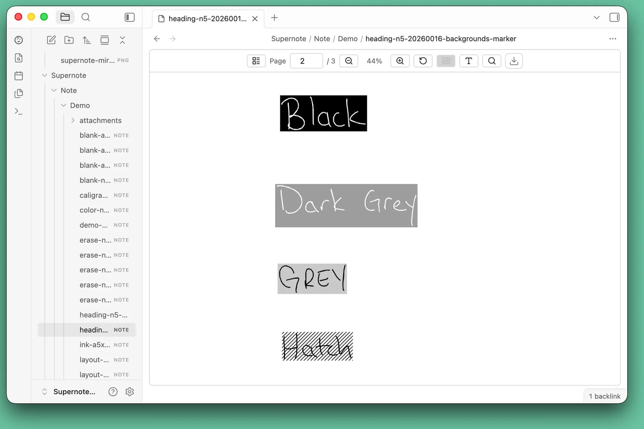 Supernote (Unofficial) screenshot