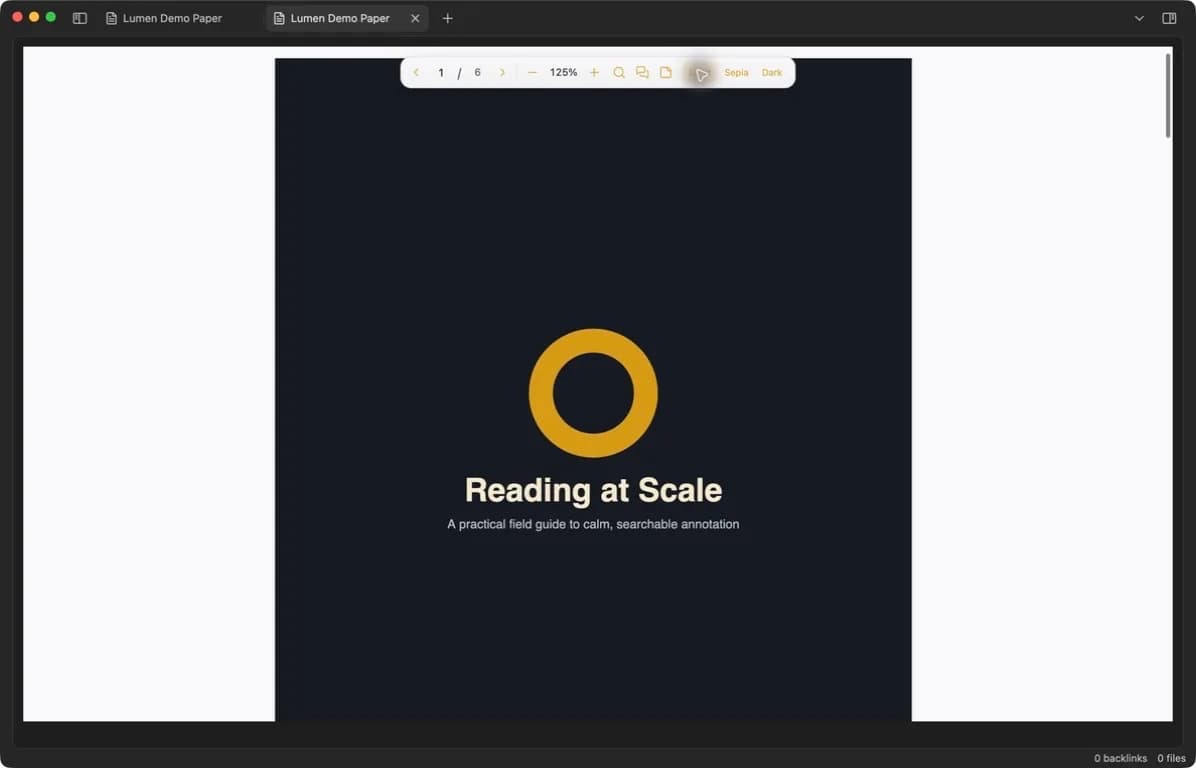 Lumen PDF Annotator screenshot