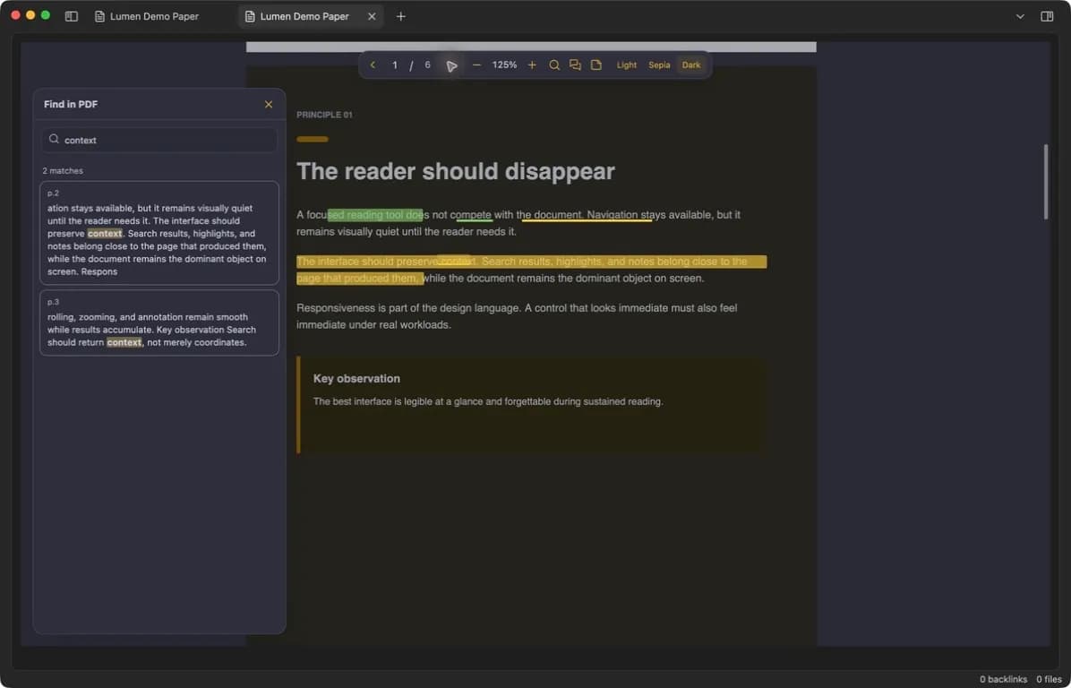 Lumen PDF Annotator screenshot