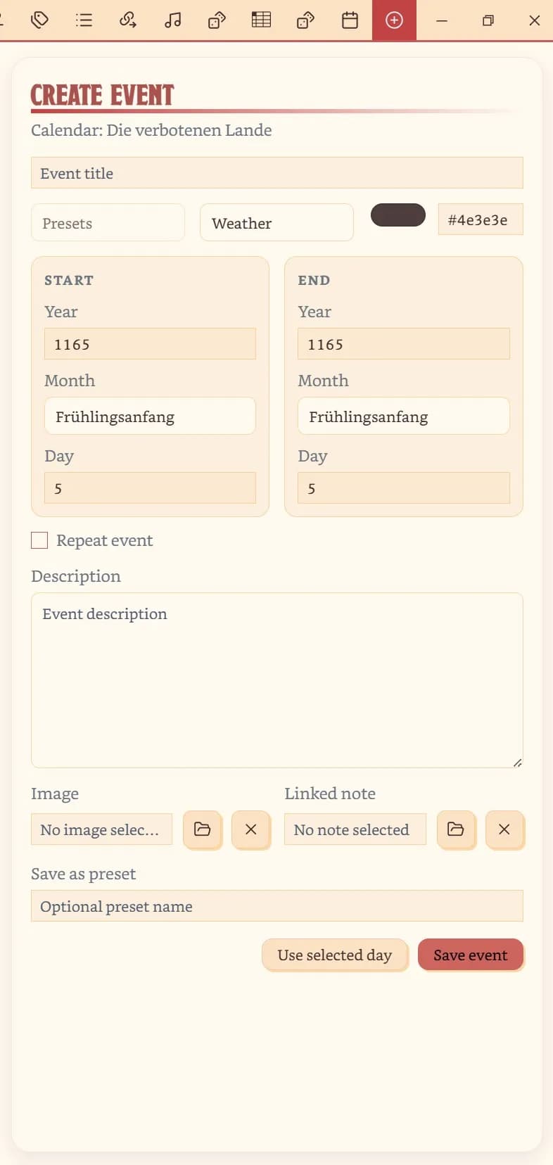 TTRPG Tools - Time screenshot