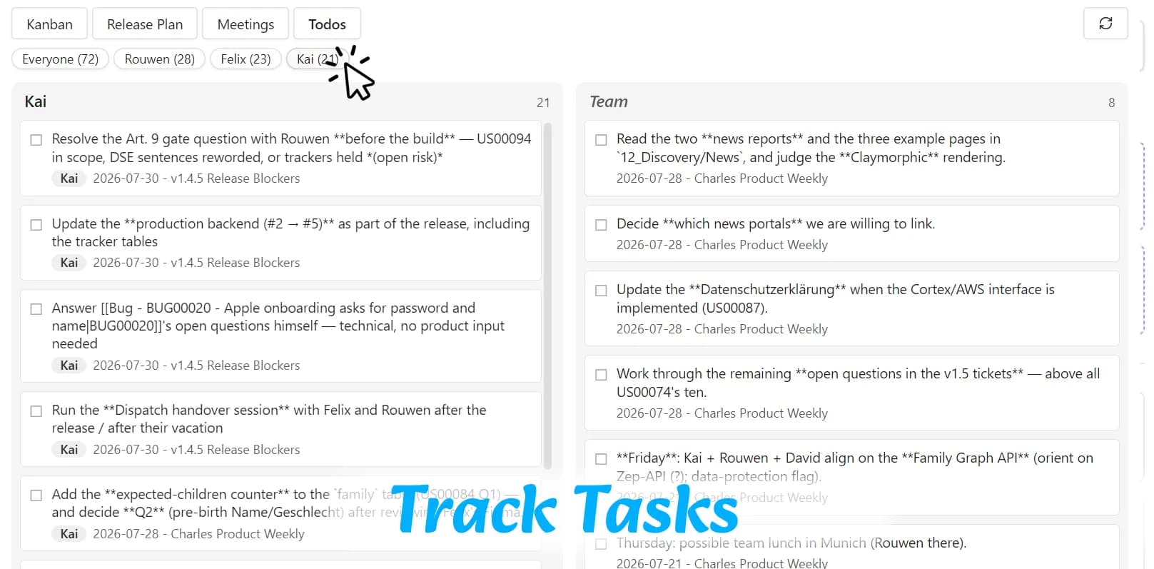 Dispatch screenshot
