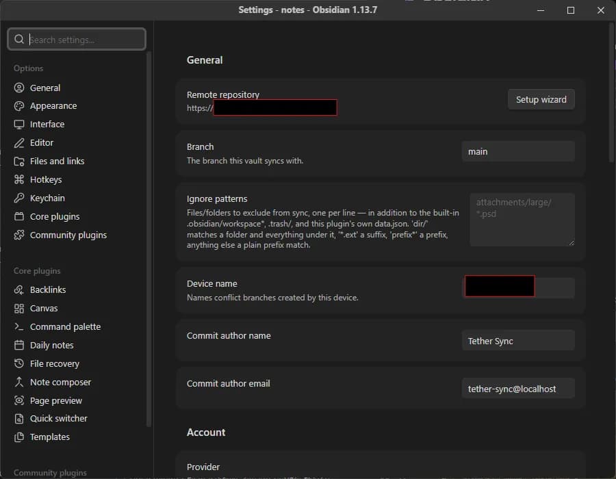 Halyard Sync screenshot