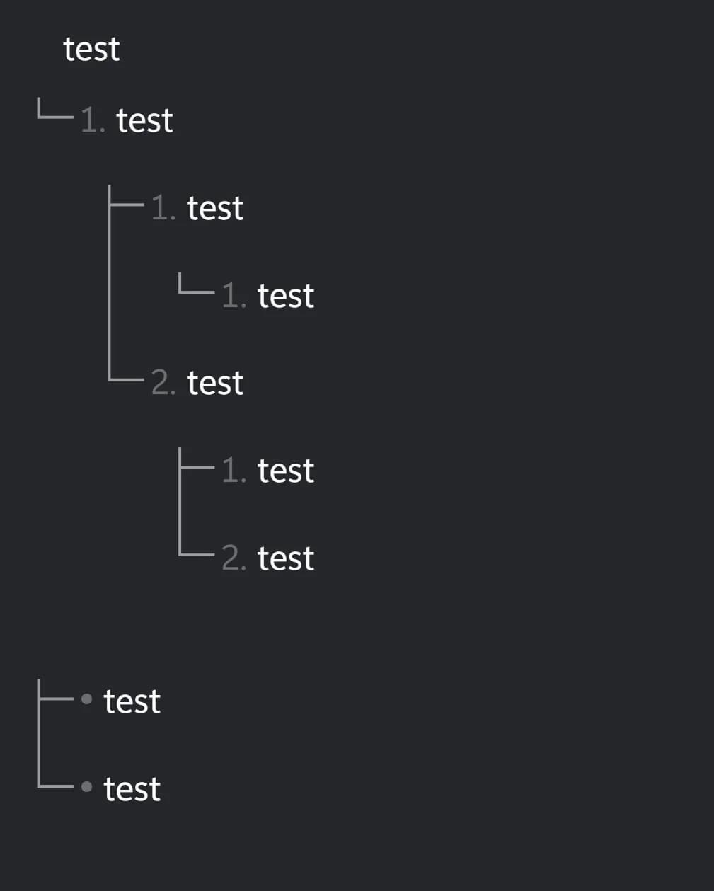 List Tree Indentation Guides screenshot