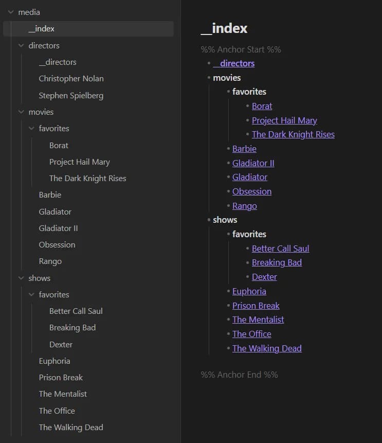 Anchor Notes screenshot