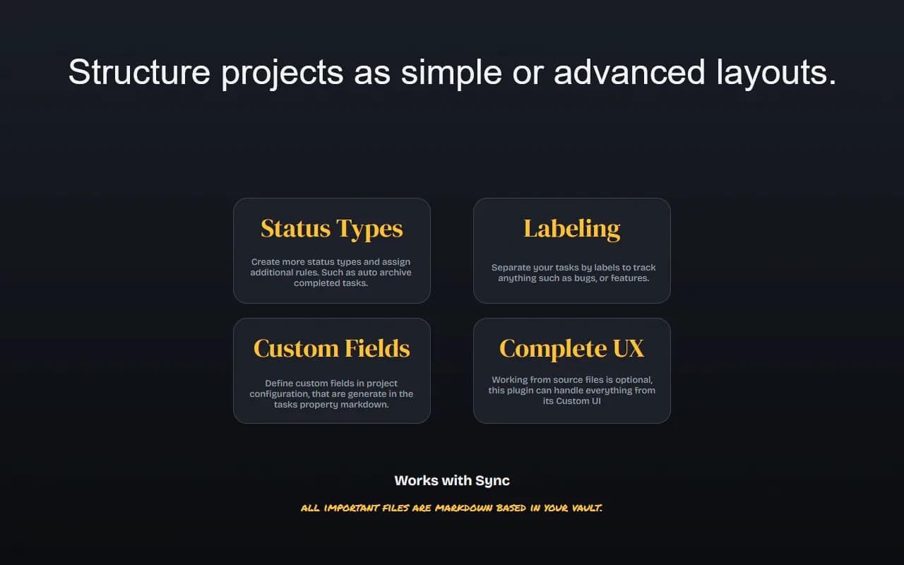 Project Tracker screenshot