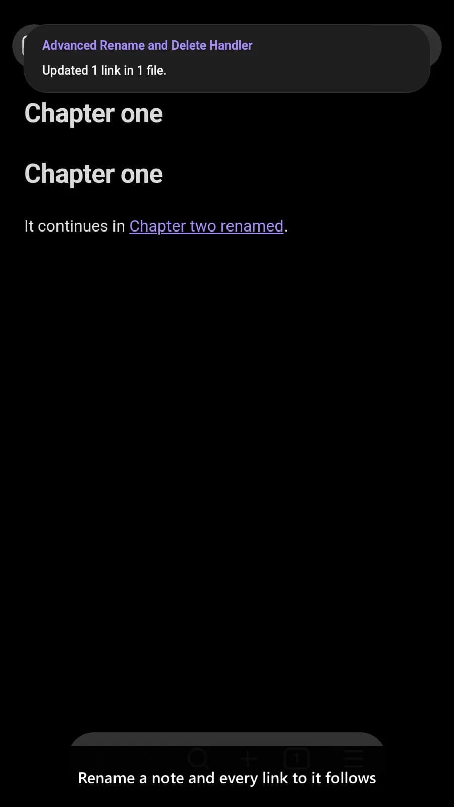 Advanced Rename and Delete Handler screenshot