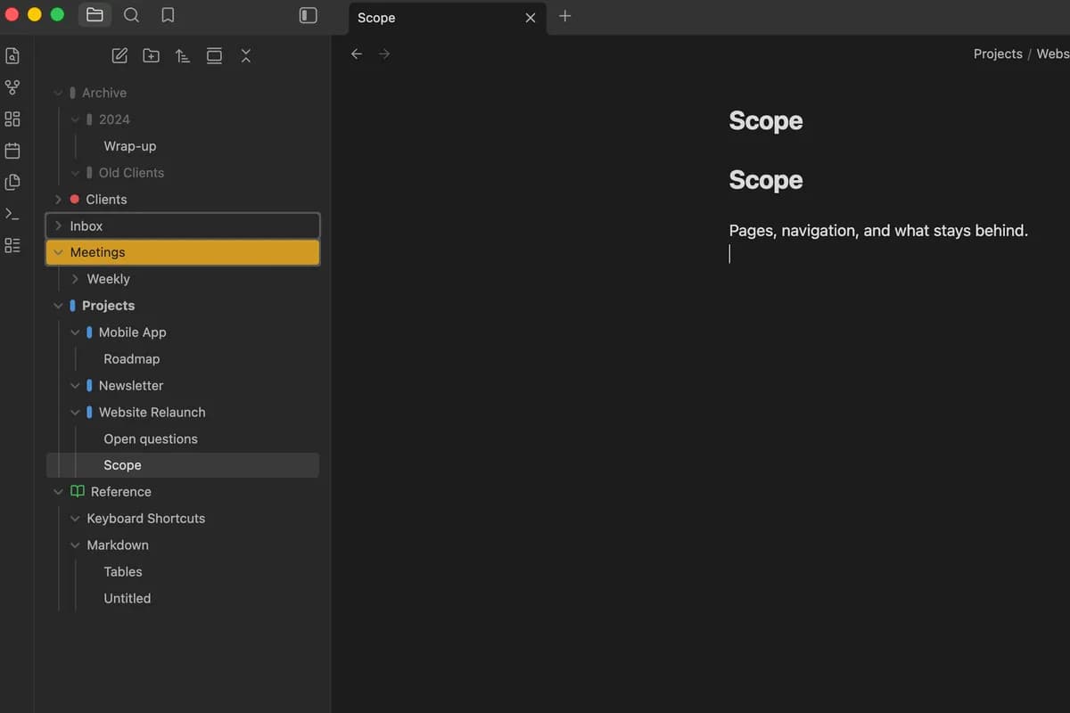 Explorer Categories screenshot