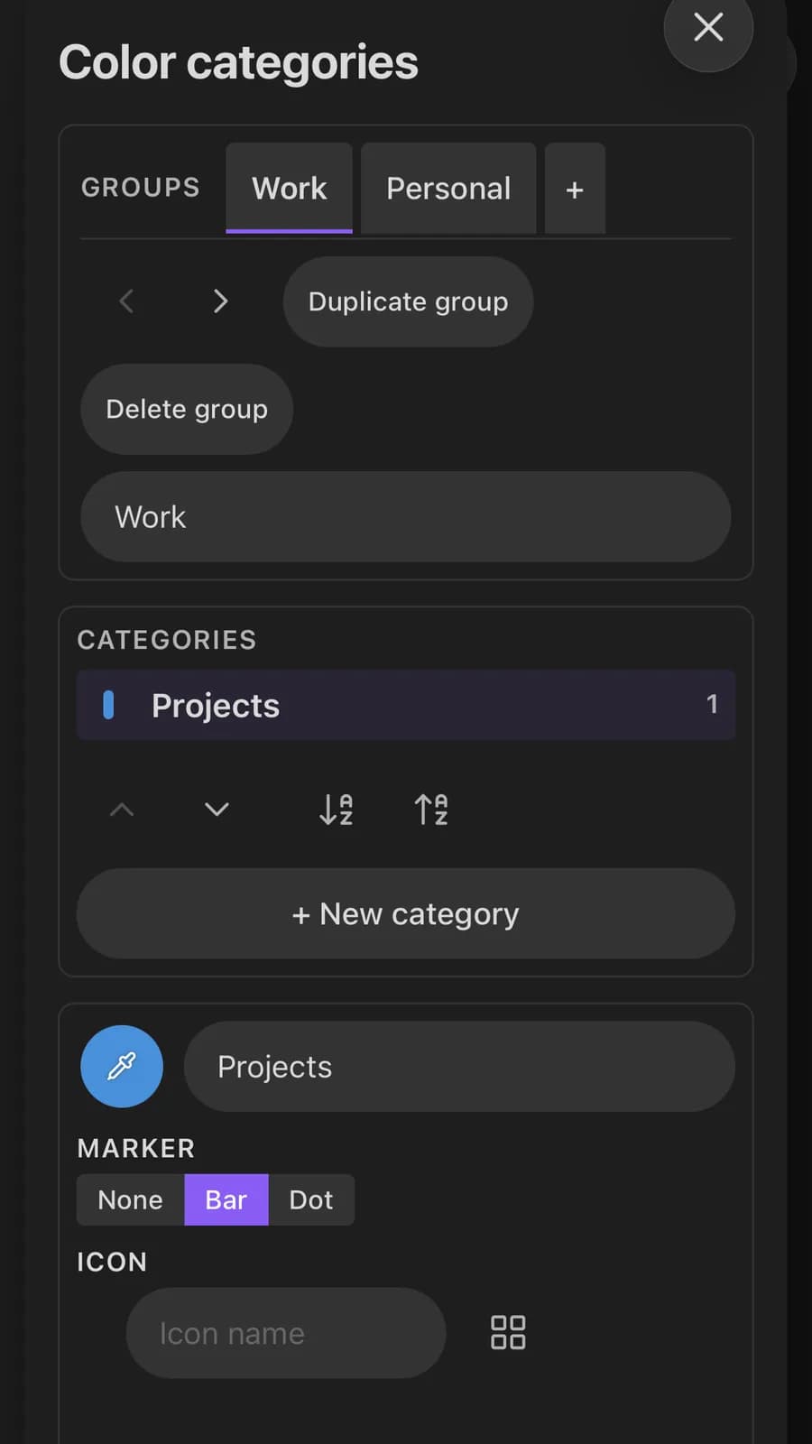 Explorer Categories screenshot