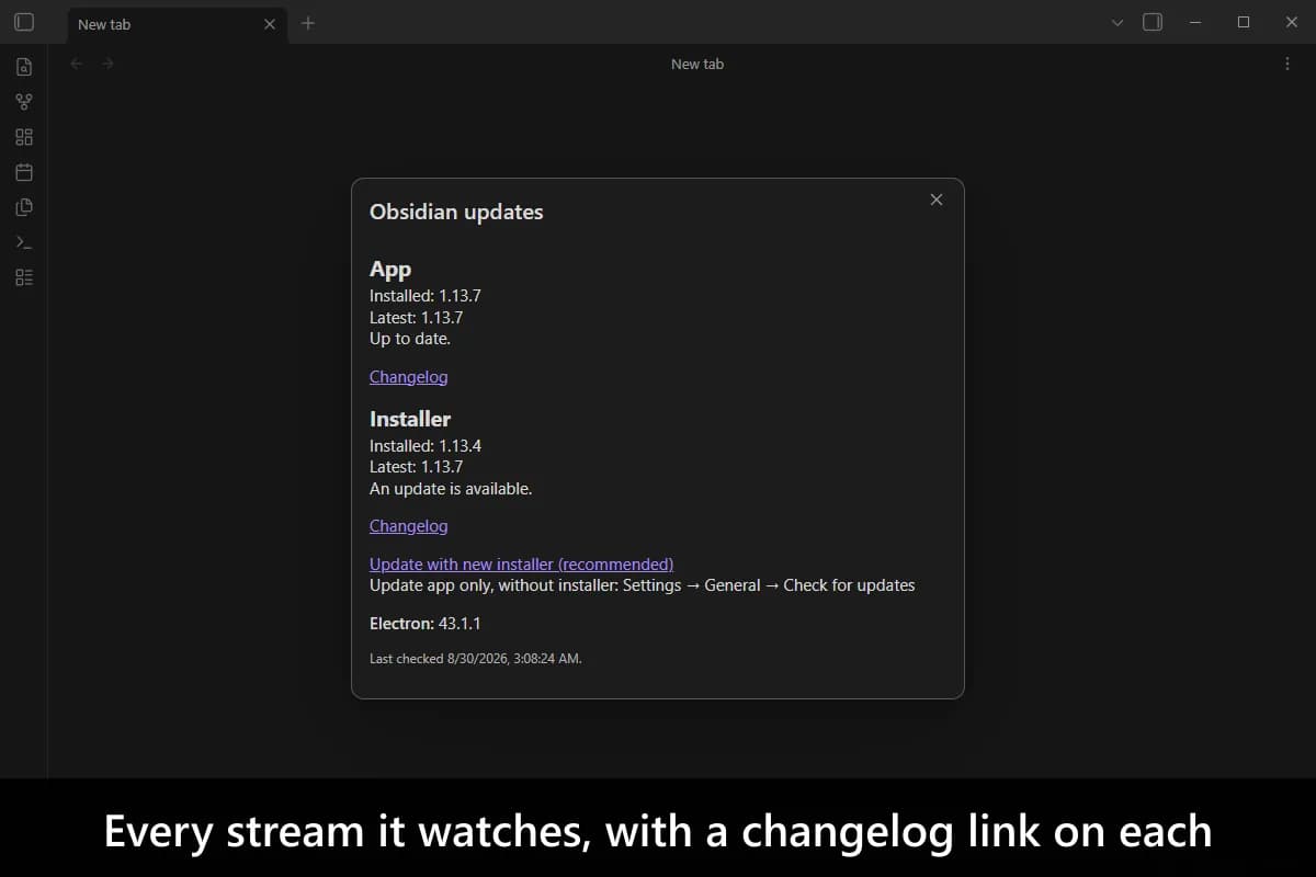 App Update Notifier screenshot