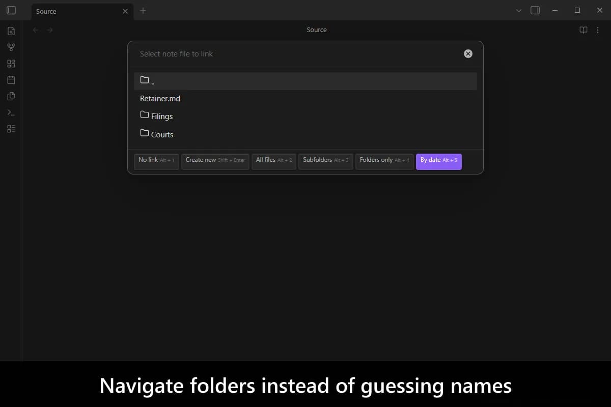 Link Picker screenshot