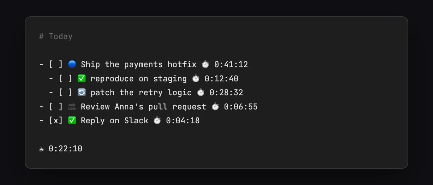 Always-on-Top Tasks screenshot
