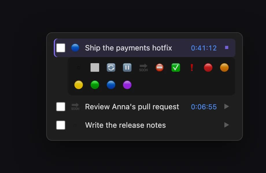Always-on-Top Tasks screenshot