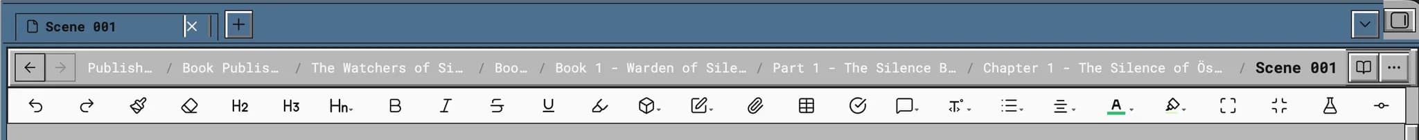 Modern Amiga Workbench 2.04 inspired screenshot