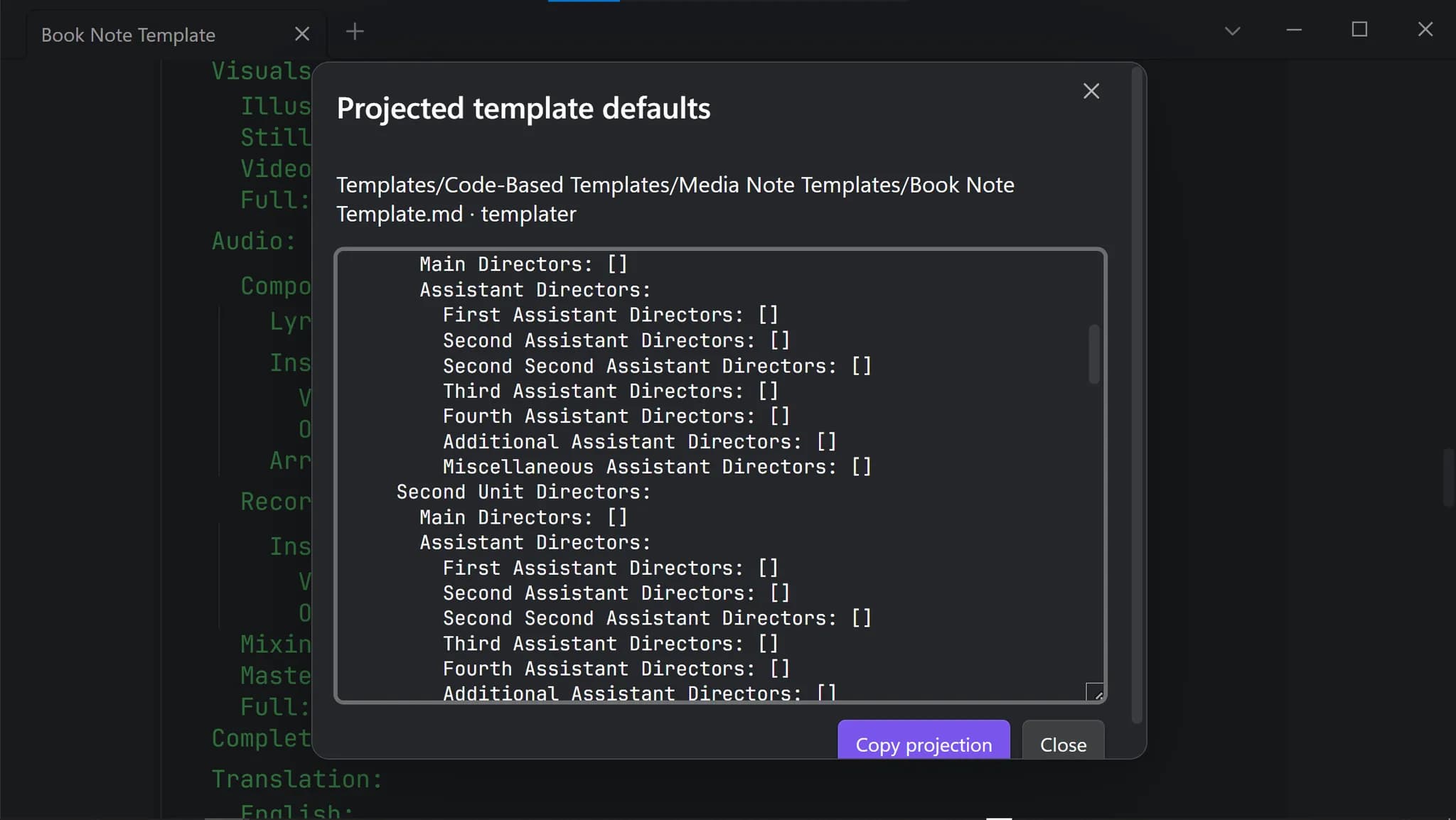 Dynamic Template Children Updater screenshot