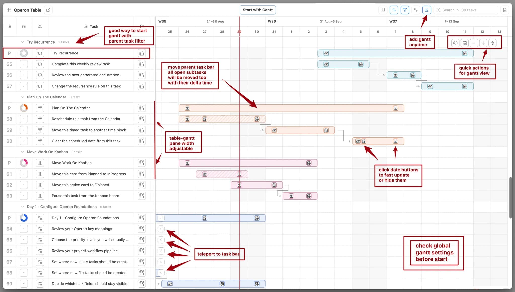 Operon screenshot