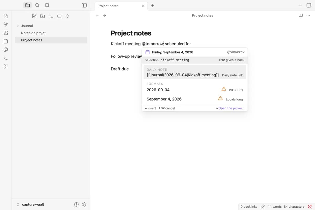 Date Helpers screenshot