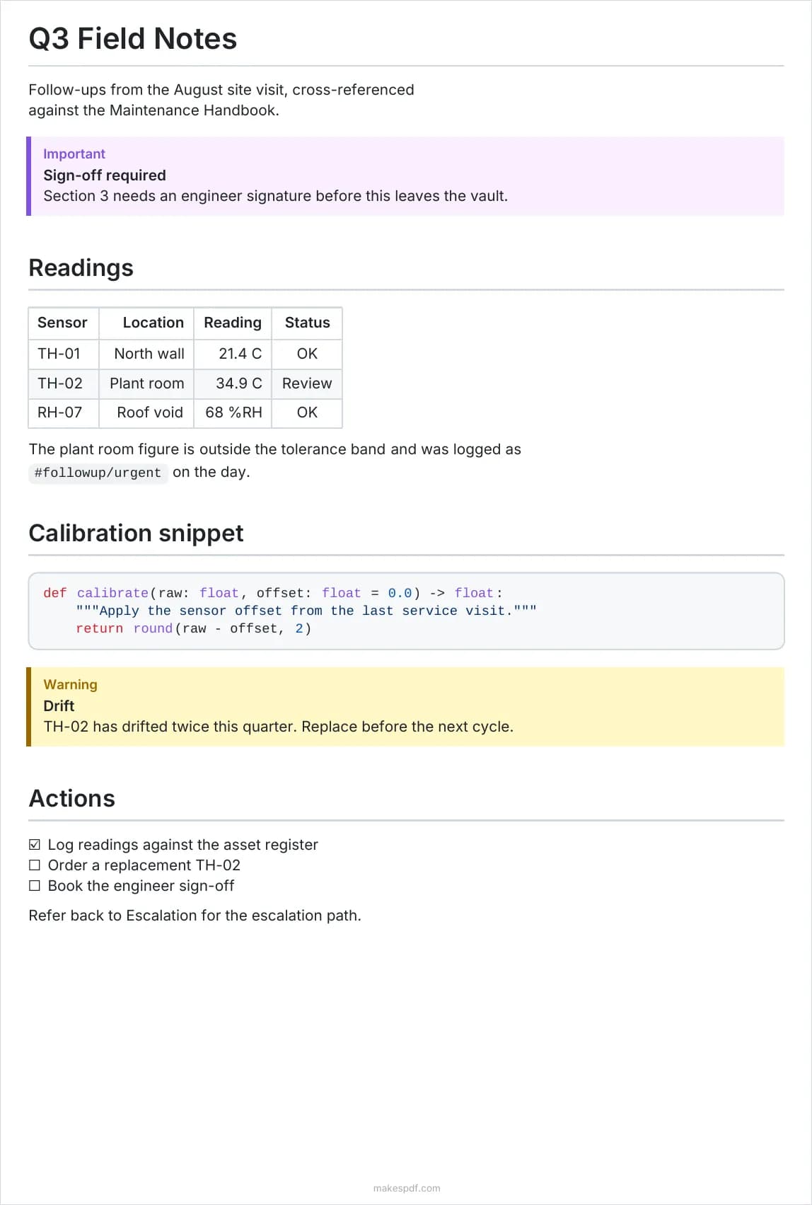 MakesPDF screenshot