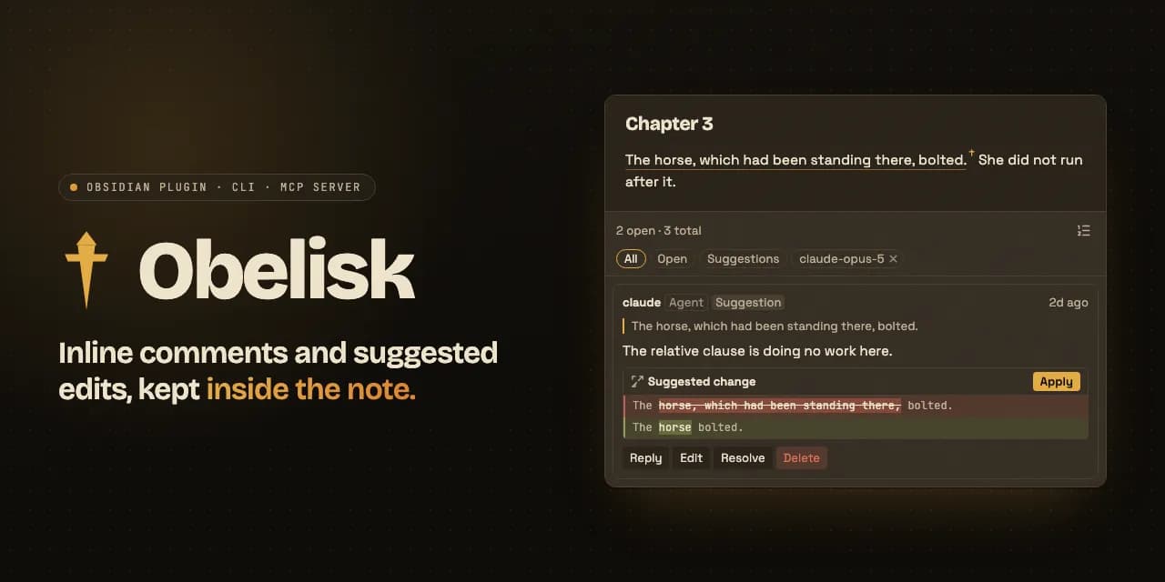 Obelisk screenshot