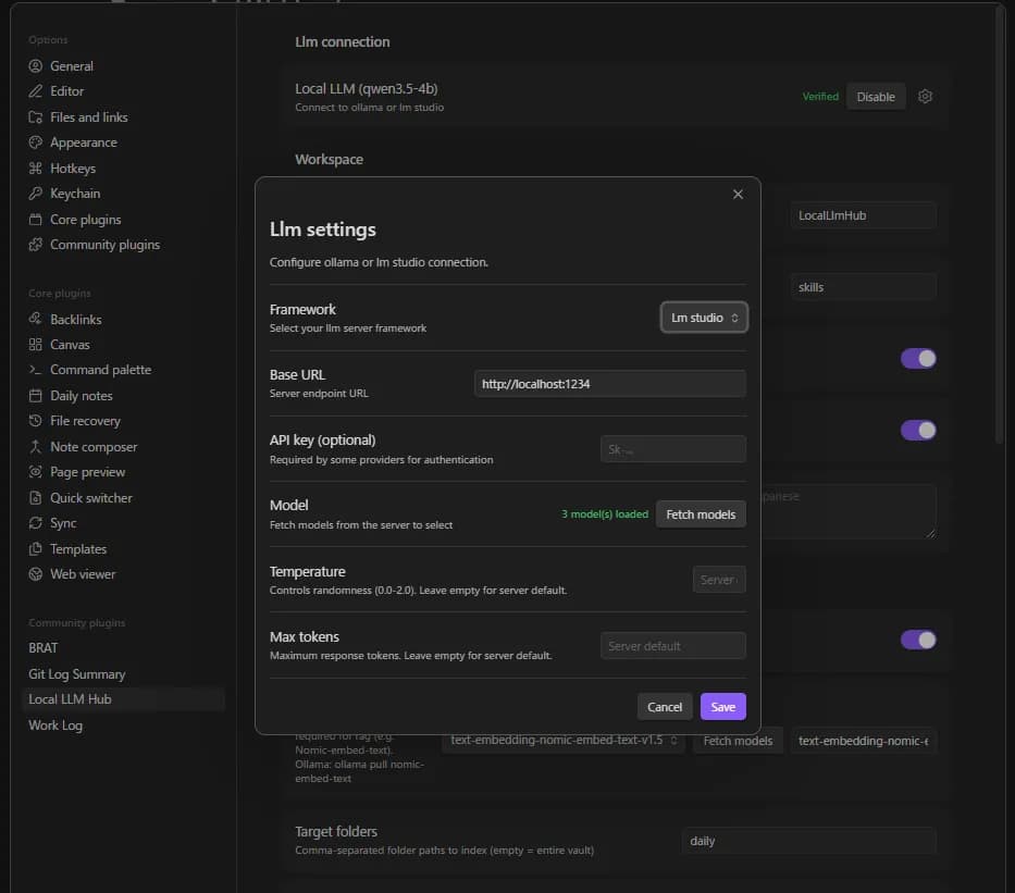 Local LLM Hub screenshot