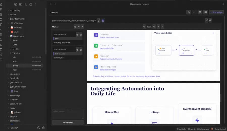 Dashboard Hub screenshot