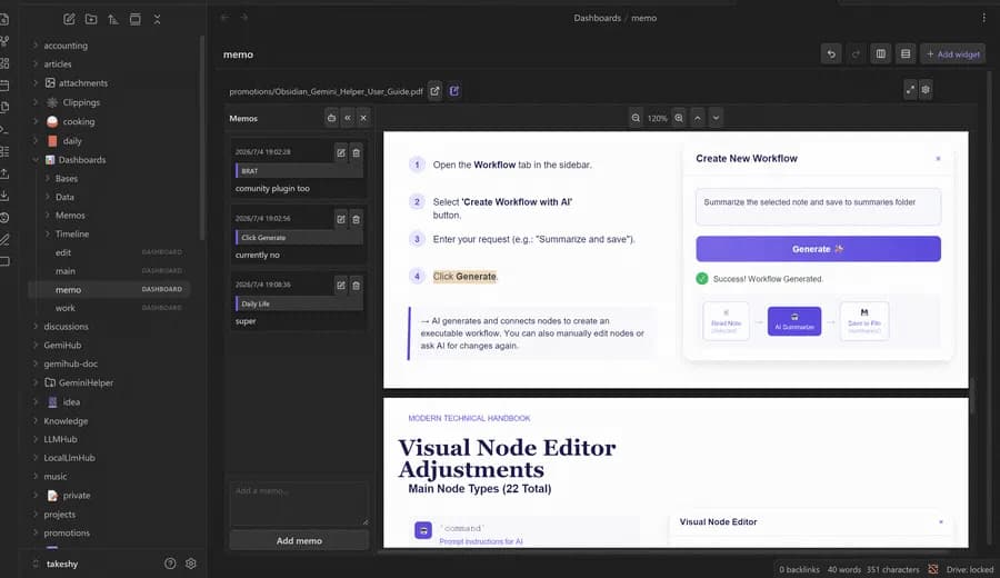 Dashboard Hub screenshot