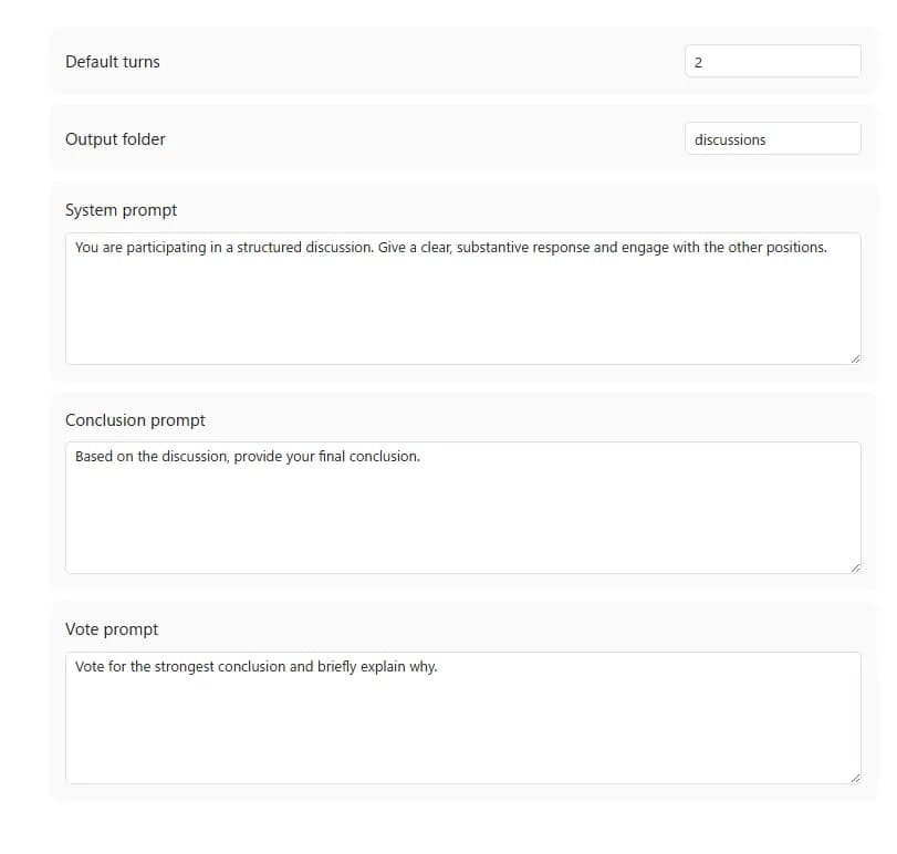 Discussion Hub screenshot