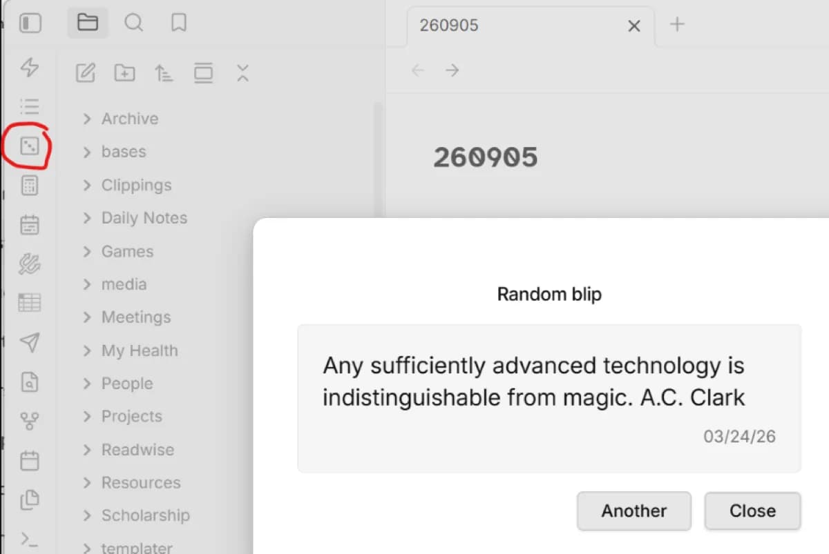 Blip Capture screenshot