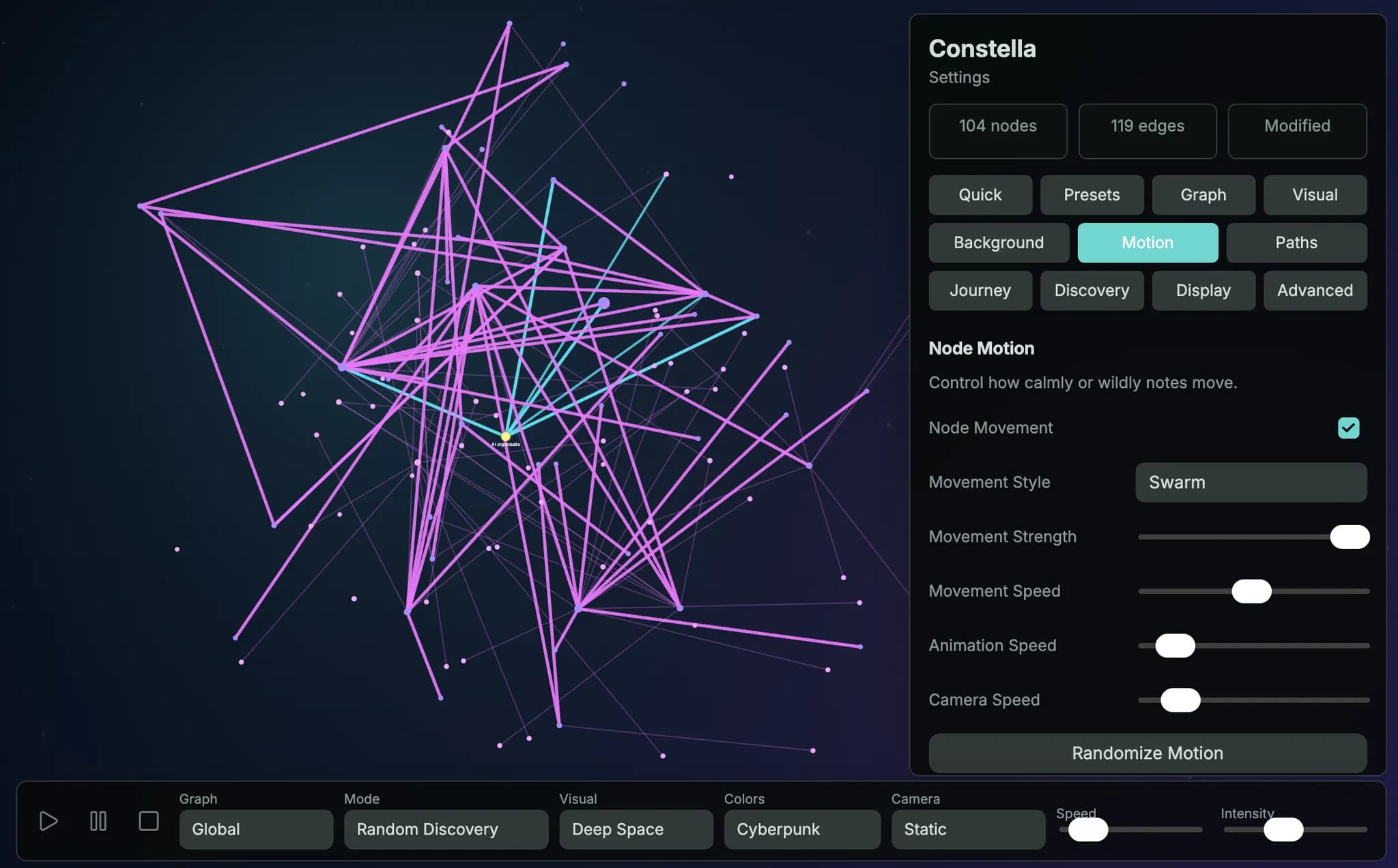 Constella screenshot
