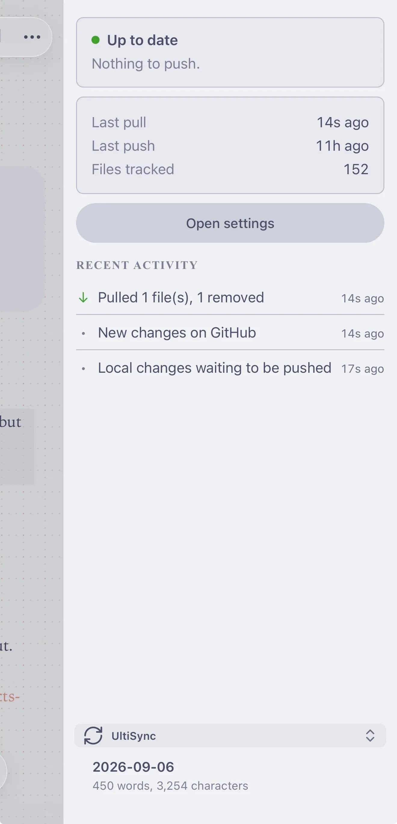 UltiSync screenshot