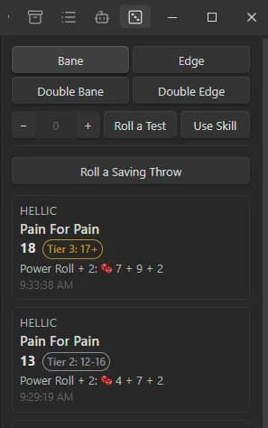 Power Roll Detector screenshot