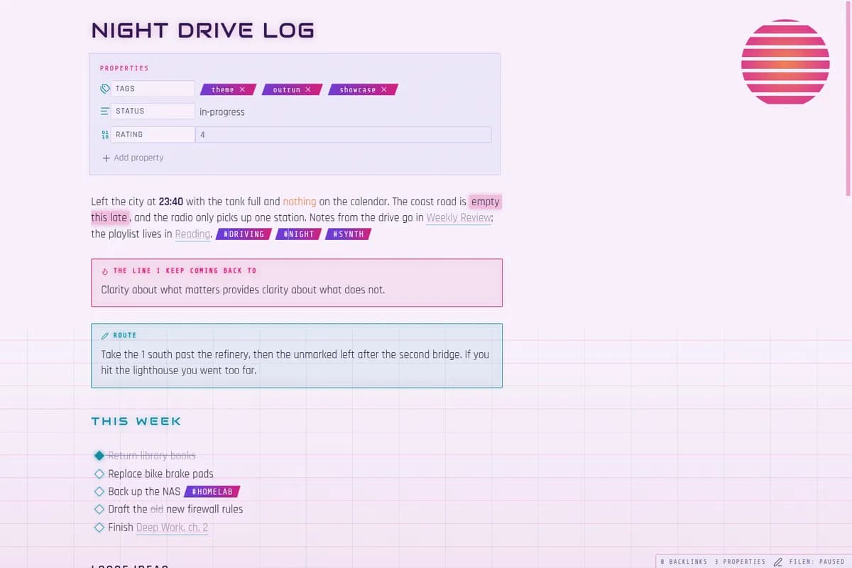 Outrun screenshot