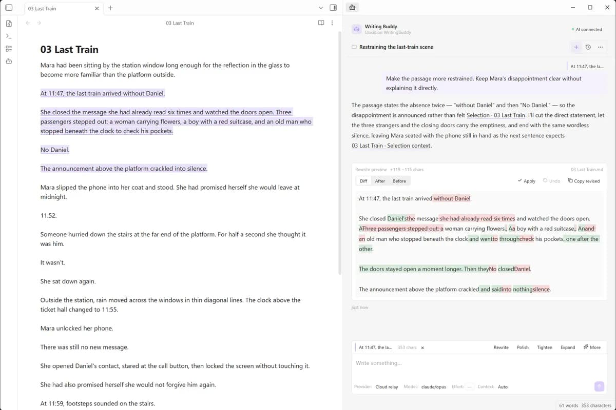 Writing Buddy screenshot