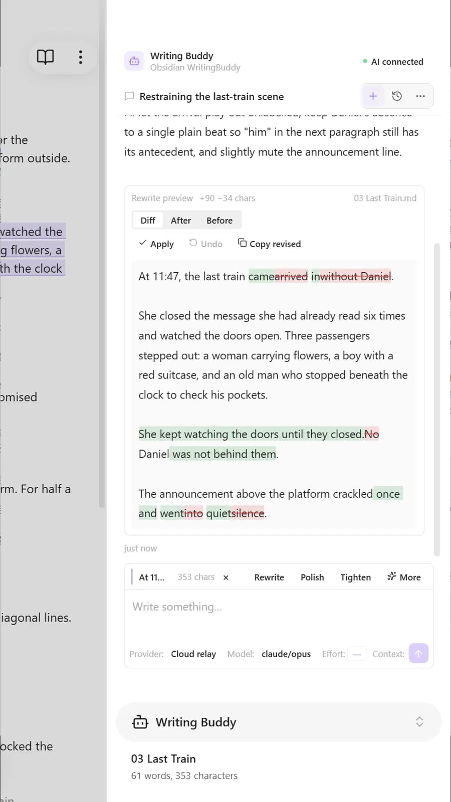 Writing Buddy screenshot