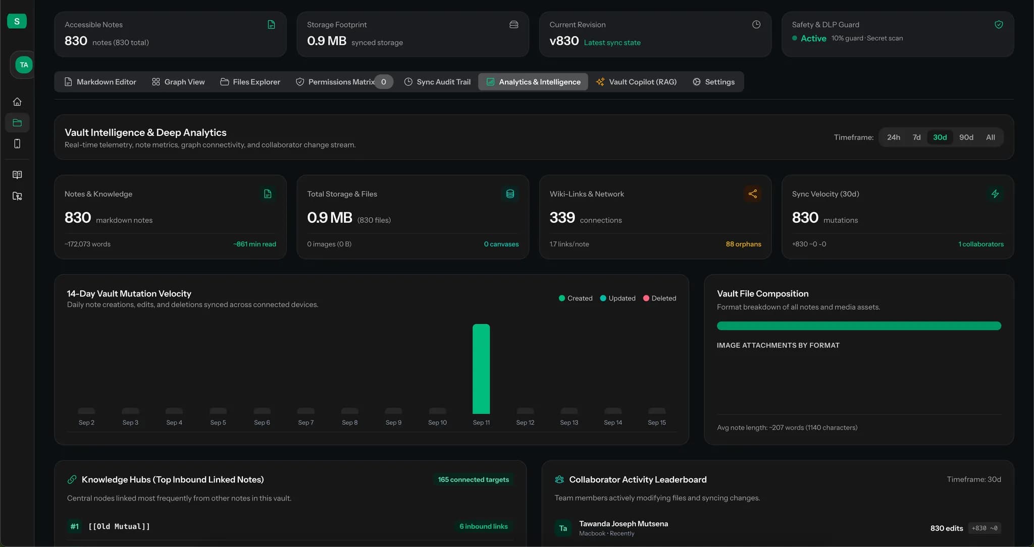 Synkk Team Vault Sync screenshot