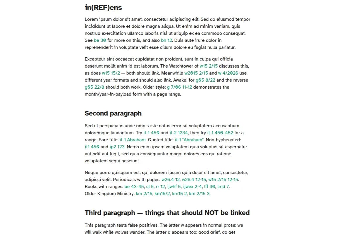 inREFens screenshot