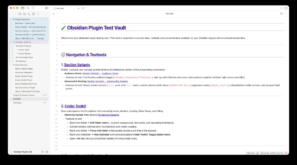 Folder Toolkit screenshot