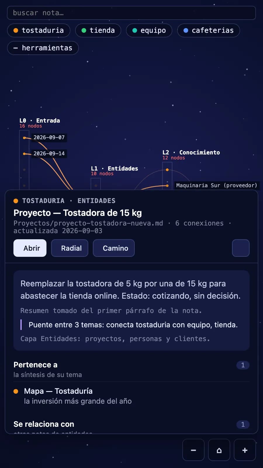 Why Graph screenshot