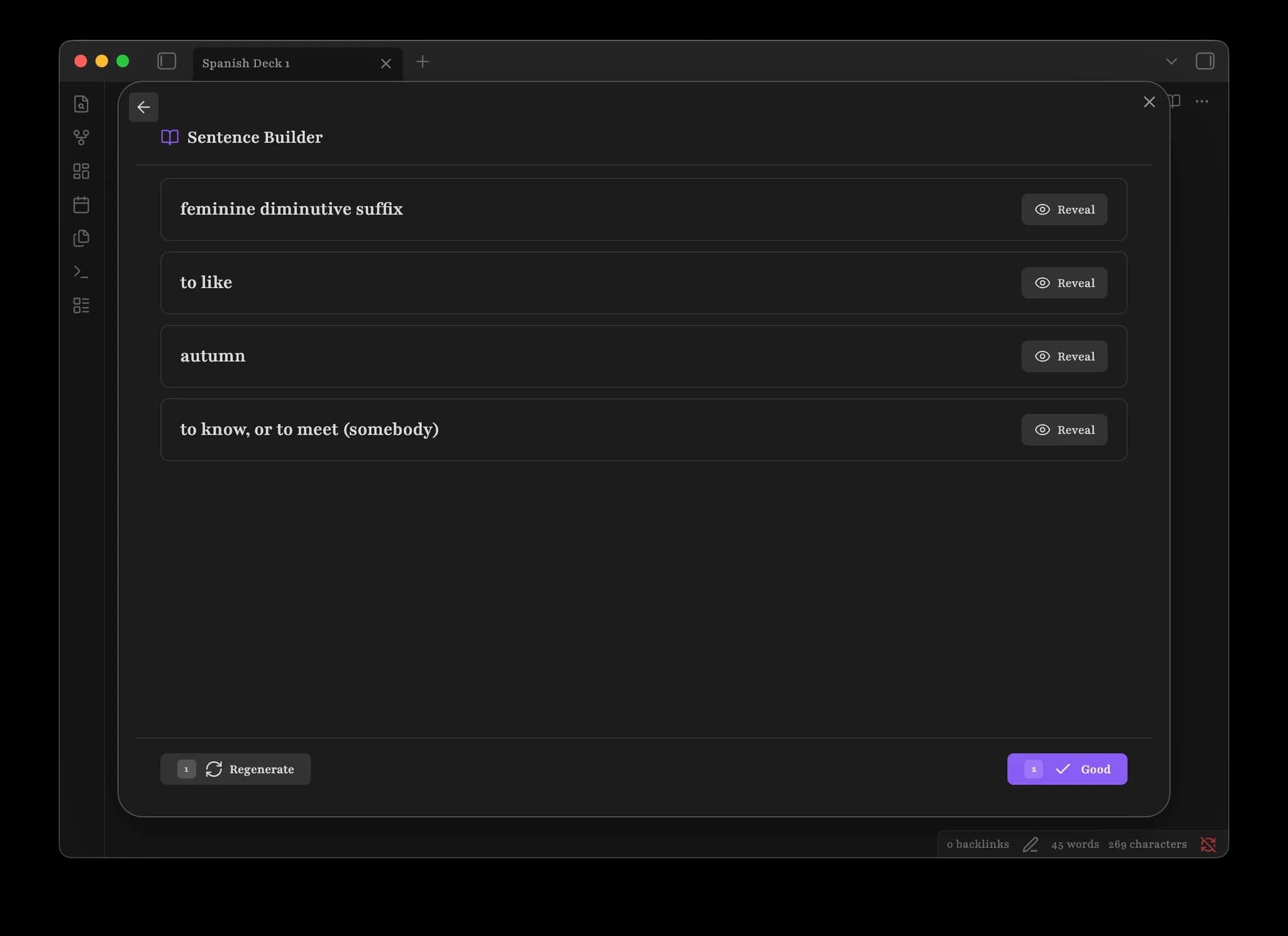 Euphoric Flashcards screenshot