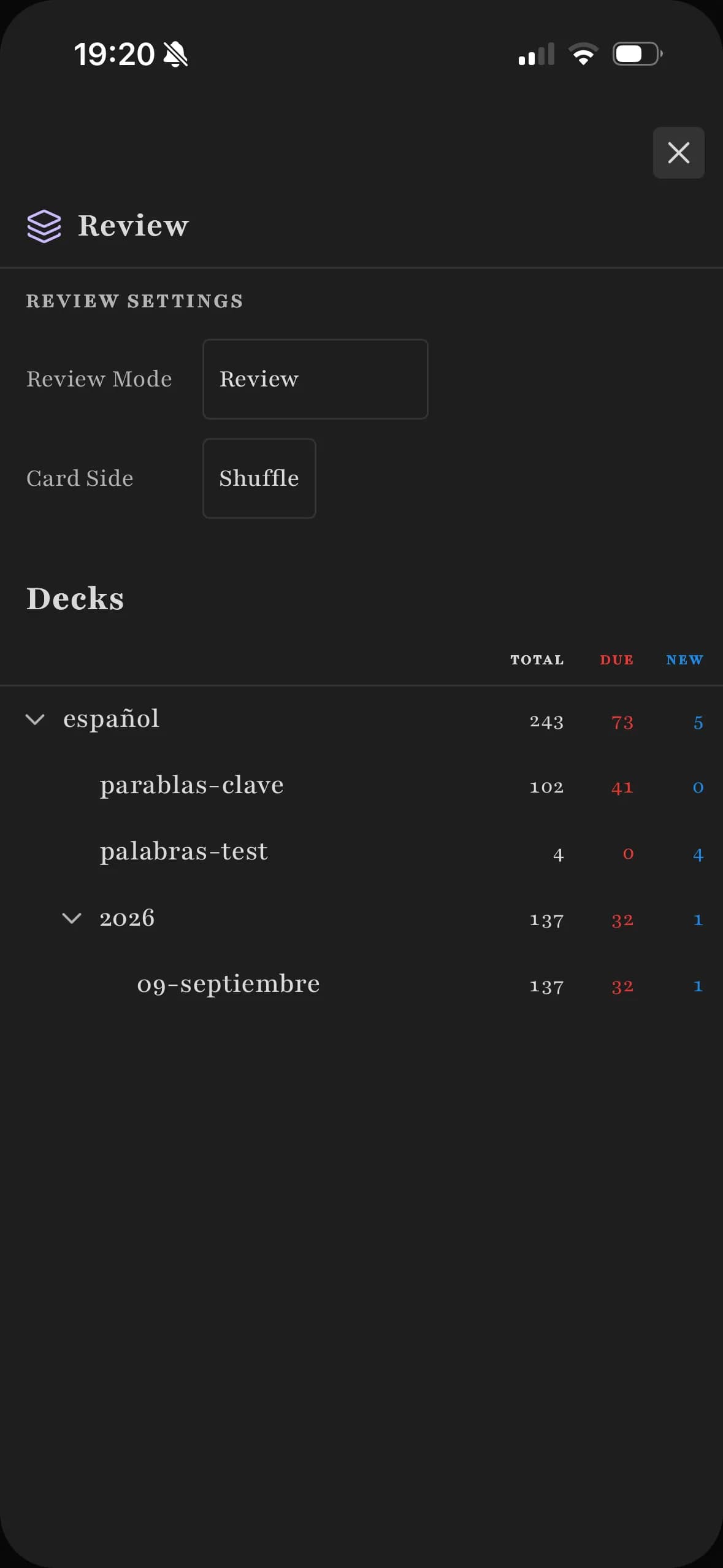 Euphoric Flashcards screenshot