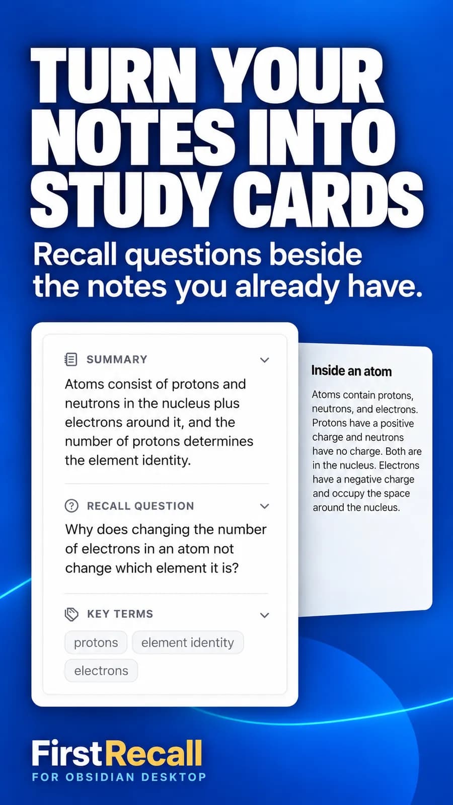 FirstRecall screenshot