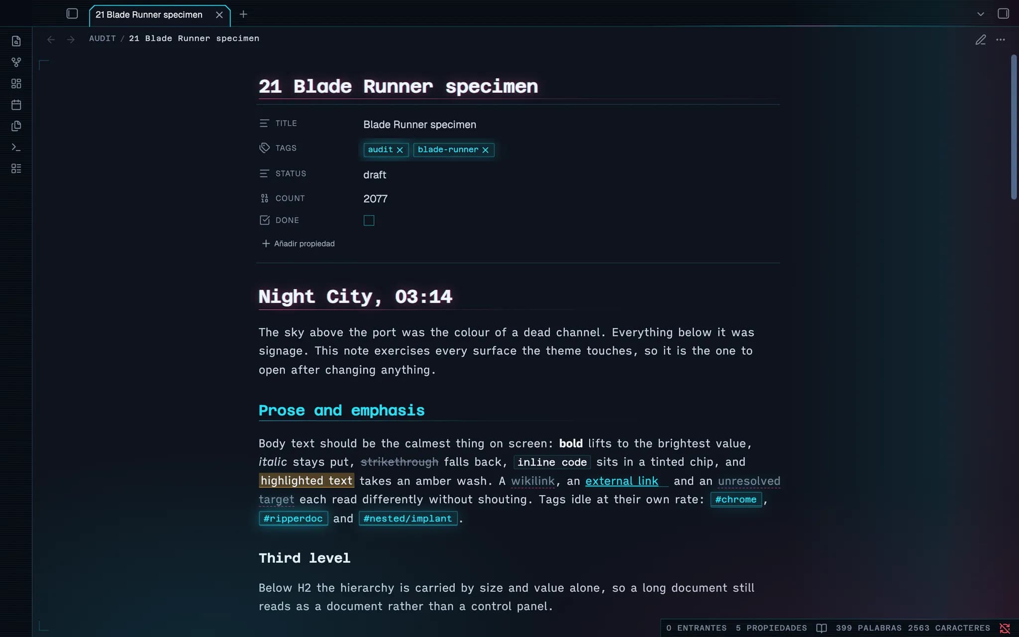 Blade Runner screenshot