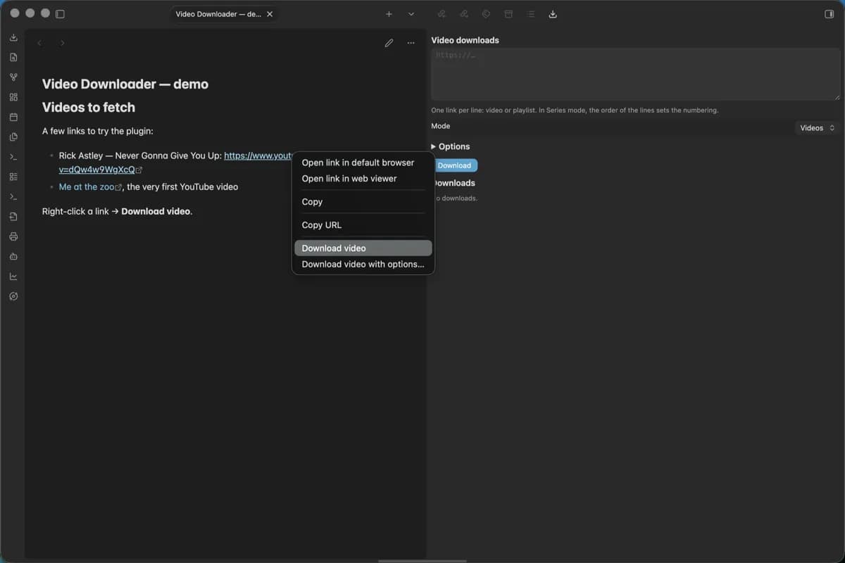 Video Downloader by Jexyllax screenshot