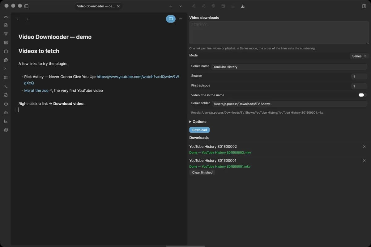 Video Downloader by Jexyllax screenshot