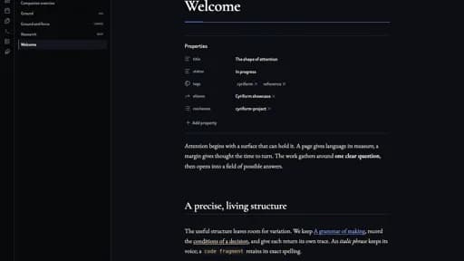 Cyriform screenshot