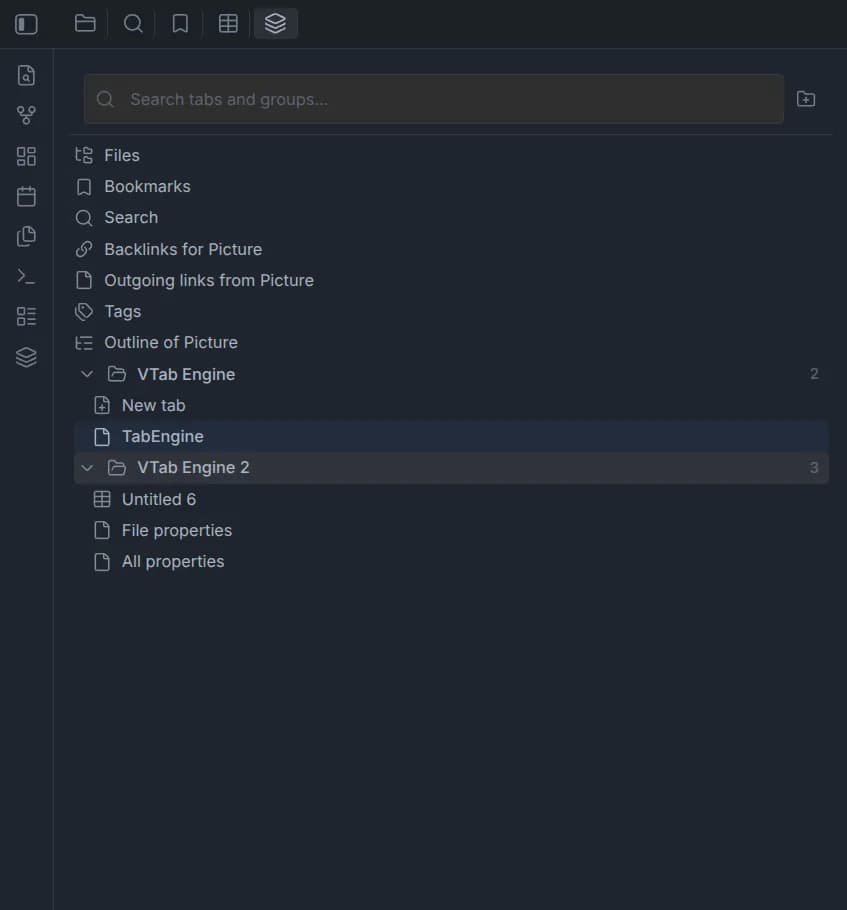 VTabs Engine screenshot